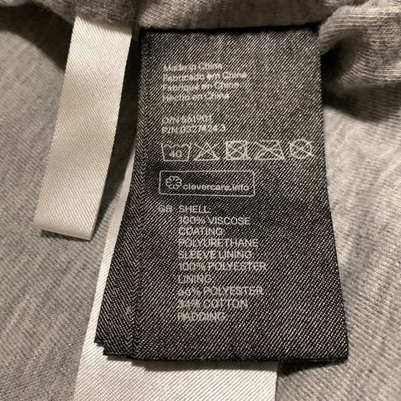 H&M black Moto faux leather jacket 18-24months - Picture 5 of 6